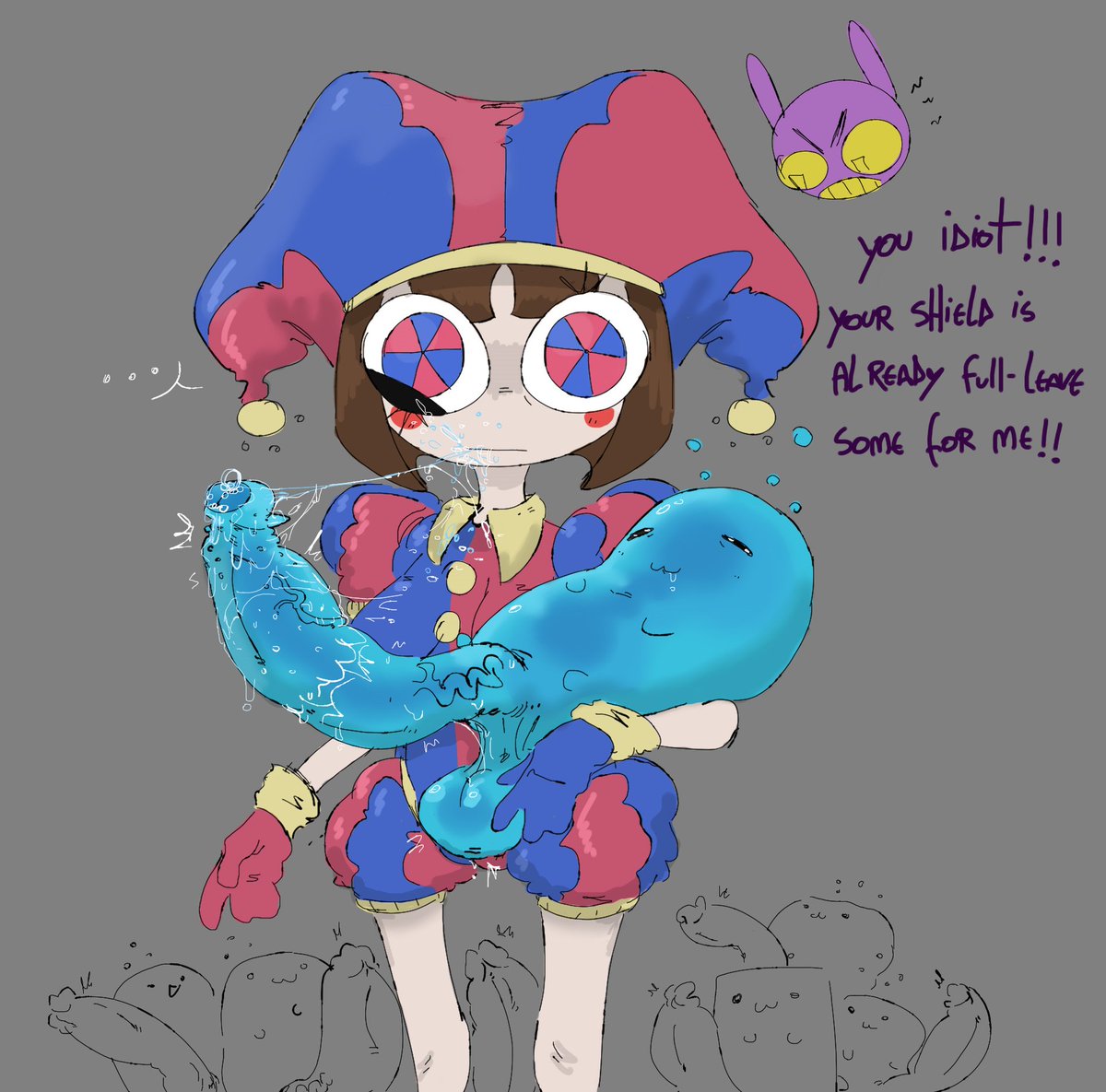 Jax (The Amazing Digital Circus) Rule 34 Image