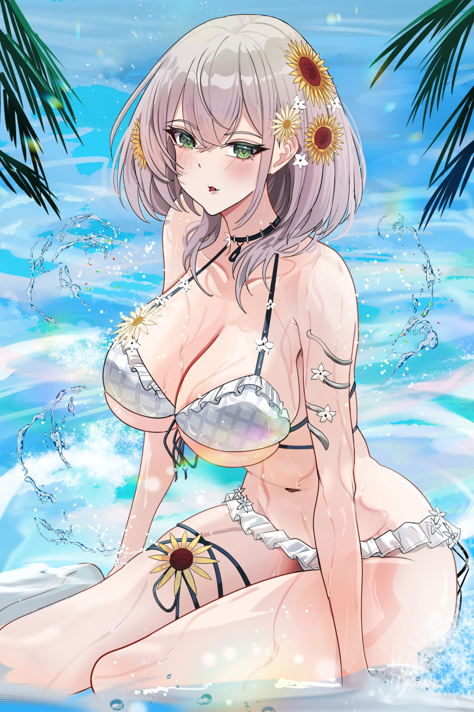 Shirogane Noel (Serene Wave Knight) Rule 34 Image