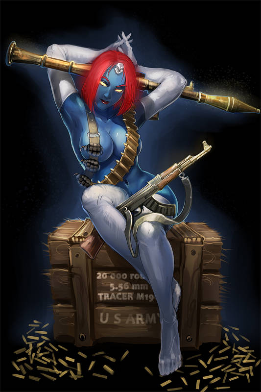 Mystique (Marvel) Rule 34 Image