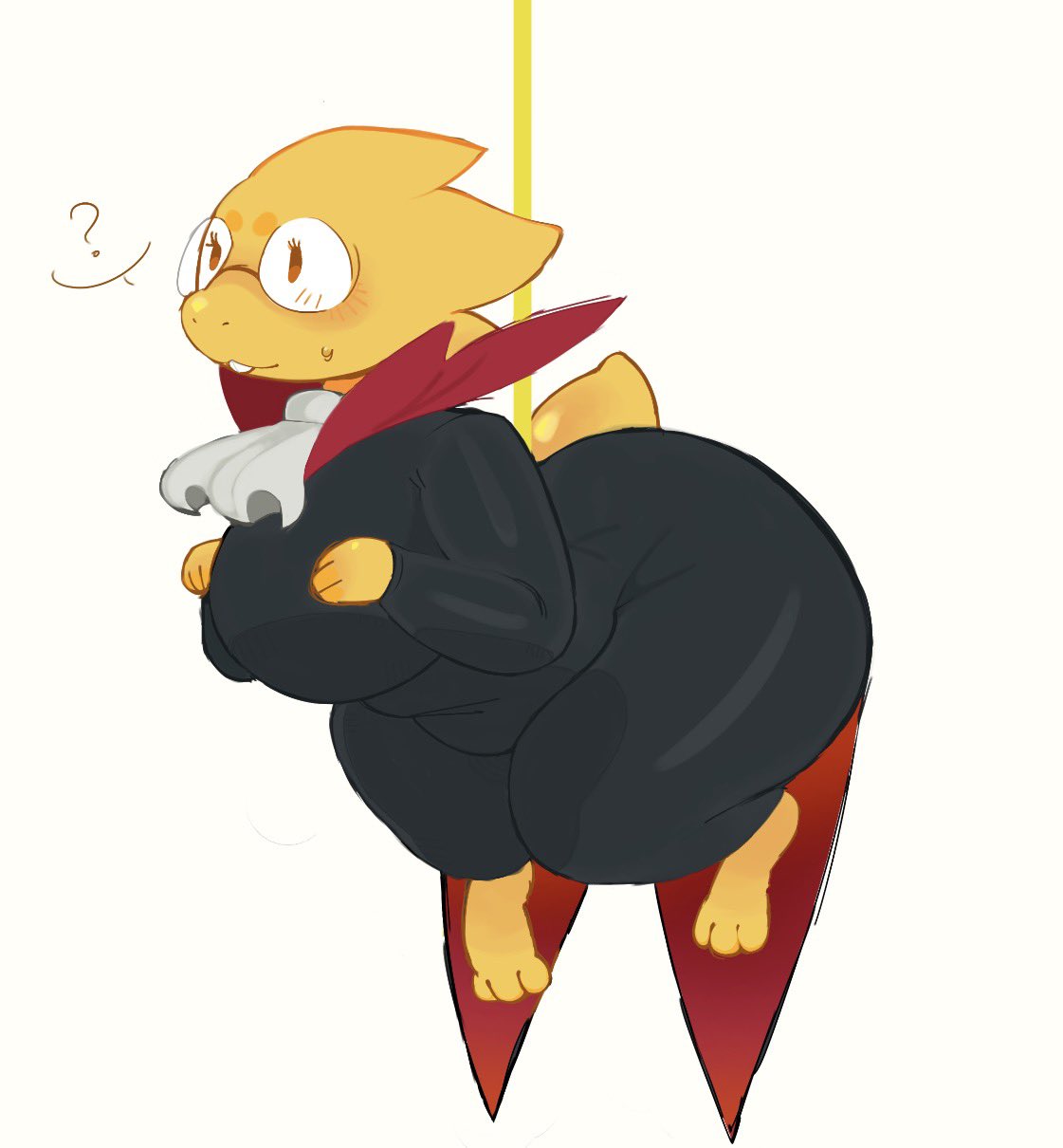 Alphys (Undertale) Rule 34 Image