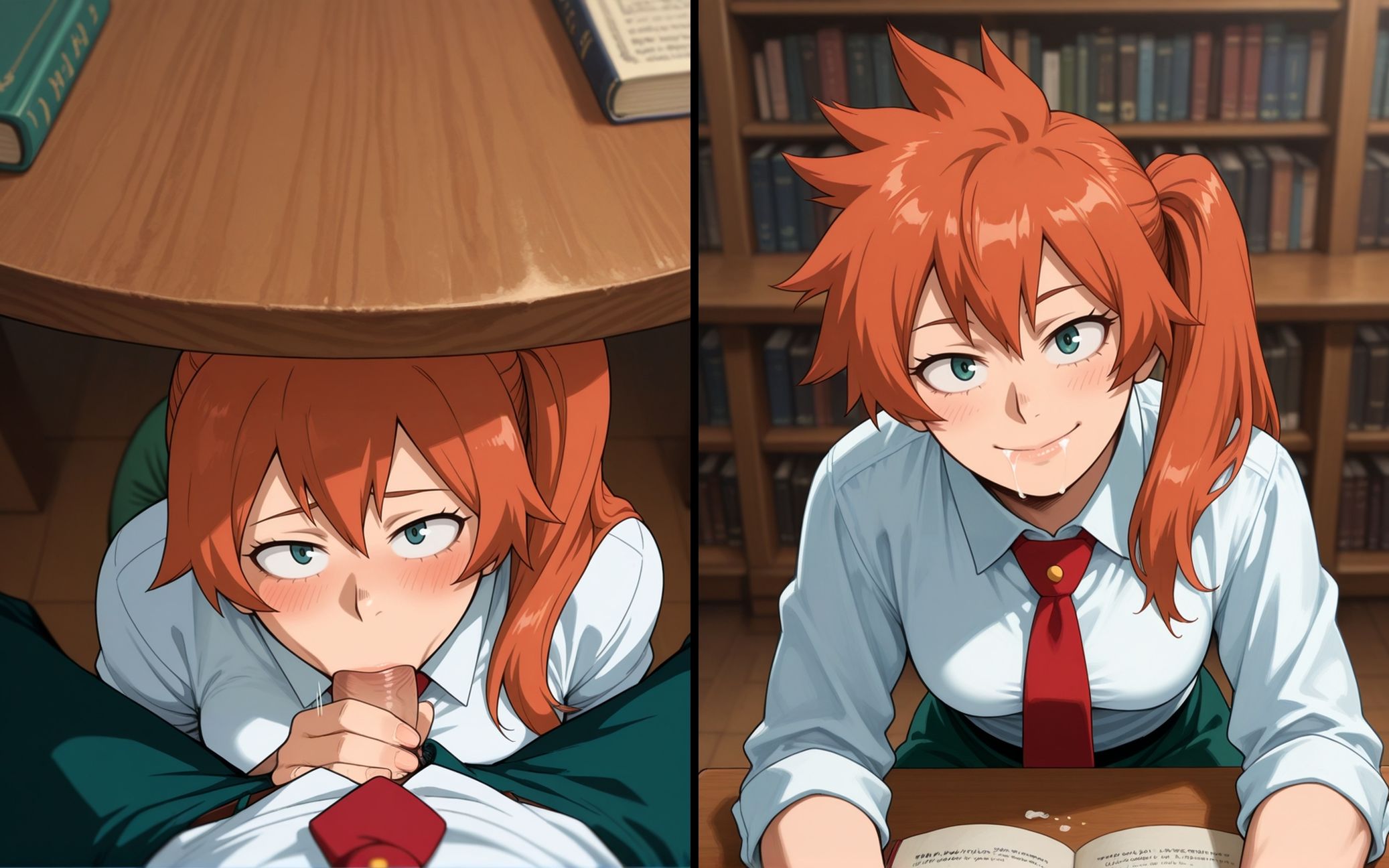 After Fellatio Rule 34 Image