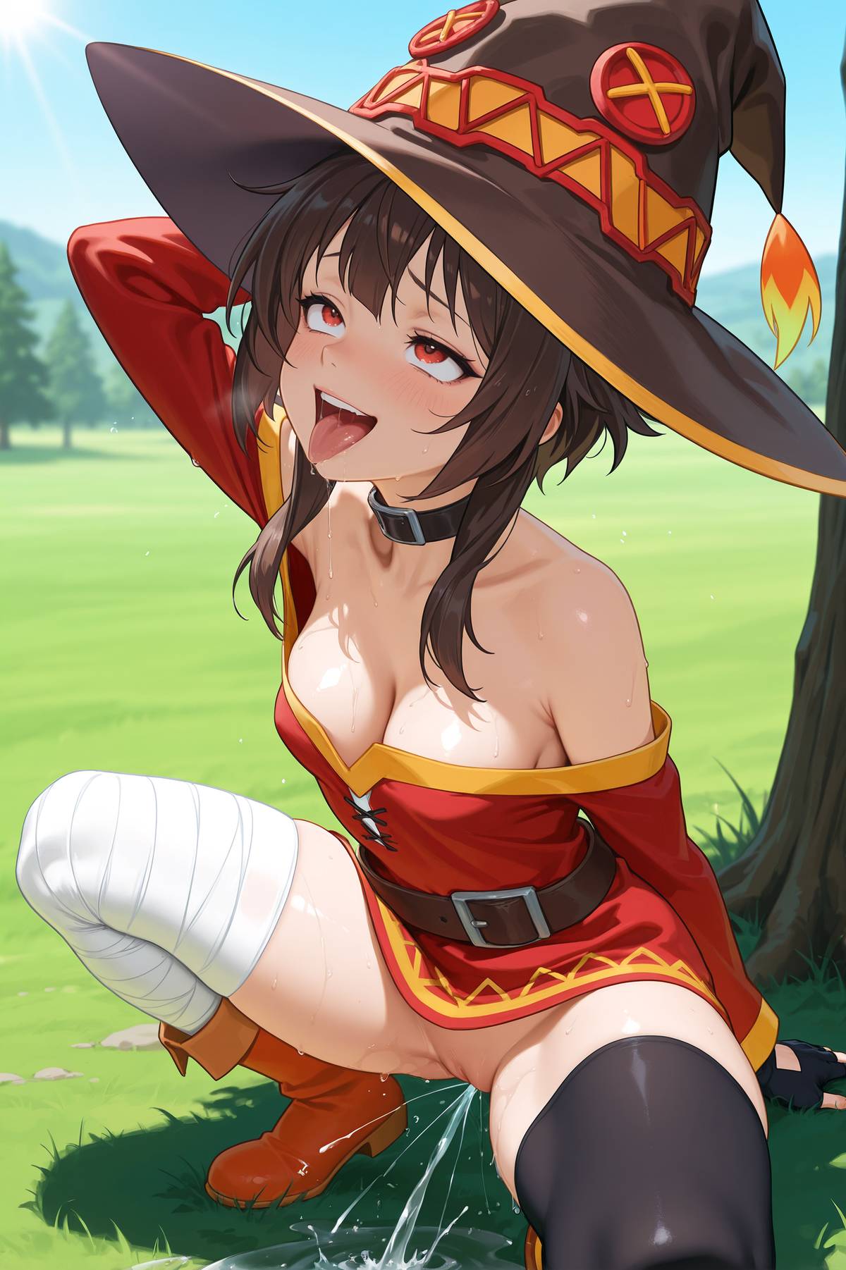 Megumin (Kono Subarashii Sekai Ni Shukufuku Wo!) Rule 34 Image