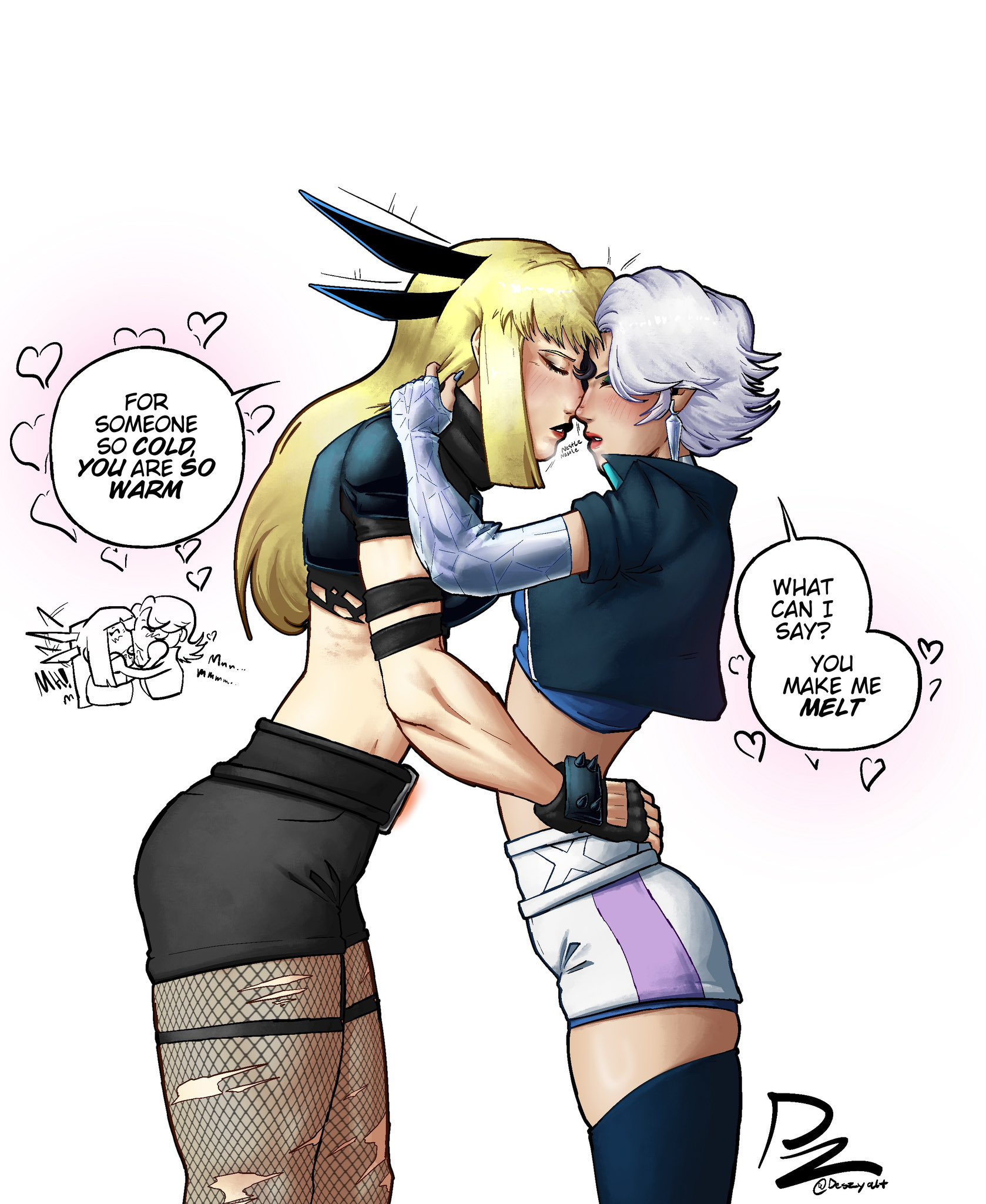 Luna Snow (Marvel) Rule 34 Image