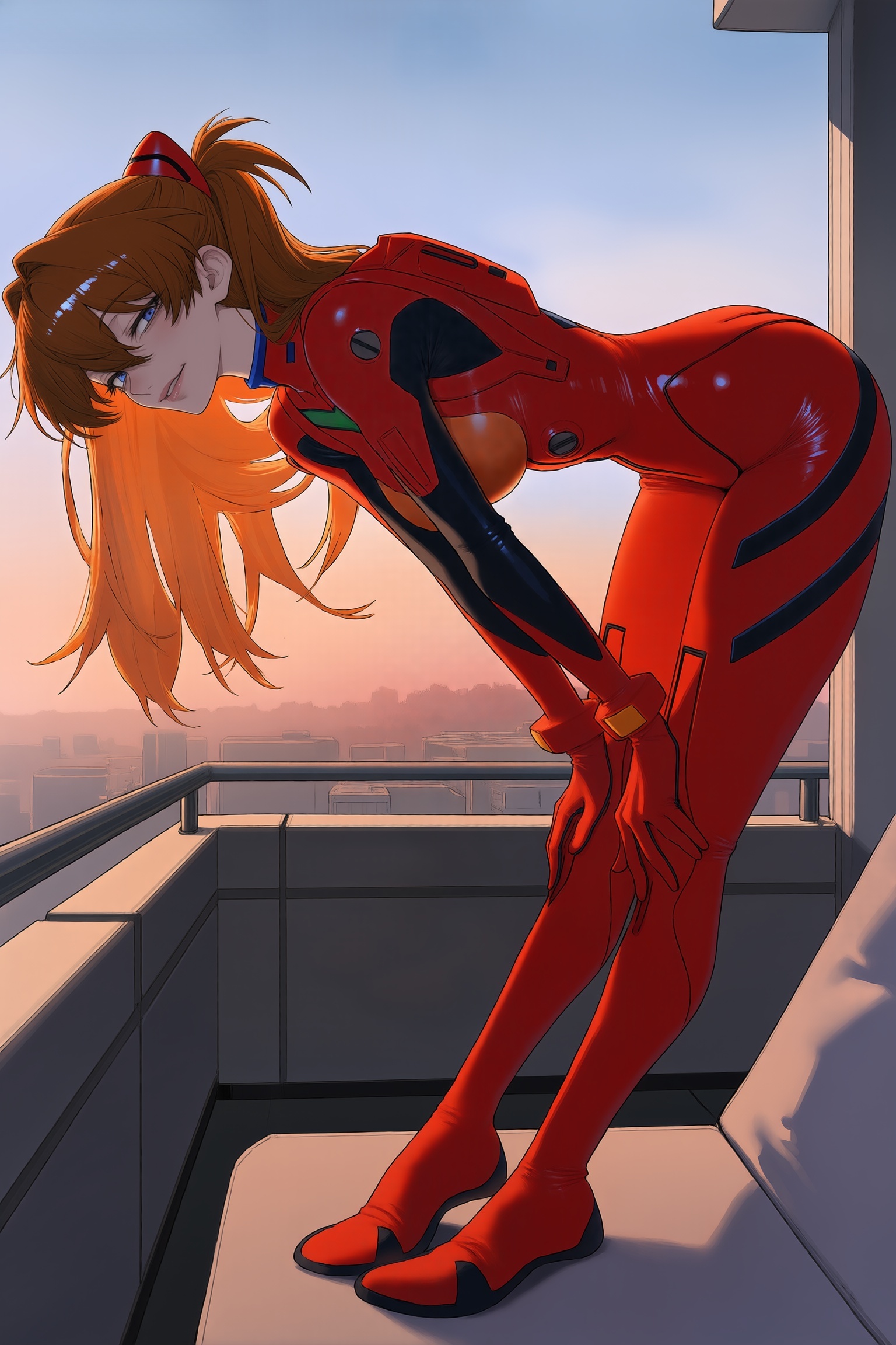 Asuka Langley Sohryu (Neon Genesis Evangelion) Rule 34 Image